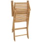 vidaXL Sillas de jardín plegables 4 uds madera acacia 54,5x61,5x86,5cm vidaXL Sillas de jardín plegables 4 uds madera acacia 54,5x61,5x86,5cm