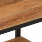 vidaXL Estante de pared madera maciza de acacia y hierro 40x30x50 cm vidaXL Estante de pared madera maciza de acacia y hierro 40x30x50 cm