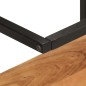 vidaXL Estante de pared madera maciza de acacia y hierro 40x30x50 cm vidaXL Estante de pared madera maciza de acacia y hierro 40x30x50 cm