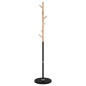 vidaXL Perchero de hierro con recubrimiento en polvo negro 172 cm vidaXL Perchero de hierro con recubrimiento en polvo negro 172 cm