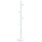 vidaXL Perchero de hierro con recubrimiento en polvo azul 172 cm vidaXL Perchero de hierro con recubrimiento en polvo azul 172 cm