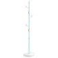 vidaXL Perchero de hierro con recubrimiento en polvo azul 172 cm vidaXL Perchero de hierro con recubrimiento en polvo azul 172 cm