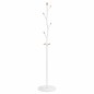 vidaXL Perchero de hierro con recubrimiento en polvo blanco 177 cm vidaXL Perchero de hierro con recubrimiento en polvo blanco 177 cm