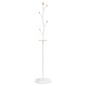 vidaXL Perchero de hierro con recubrimiento en polvo blanco 177 cm vidaXL Perchero de hierro con recubrimiento en polvo blanco 177 cm
