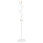 vidaXL Perchero de hierro con recubrimiento en polvo blanco 177 cm vidaXL Perchero de hierro con recubrimiento en polvo blanco 177 cm
