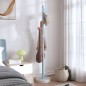 vidaXL Perchero de hierro con recubrimiento en polvo azul 172 cm vidaXL Perchero de hierro con recubrimiento en polvo azul 172 cm