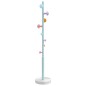 vidaXL Perchero de hierro con recubrimiento en polvo azul 172 cm vidaXL Perchero de hierro con recubrimiento en polvo azul 172 cm
