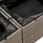 vidaXL Set de sofás de jardín 10 pzas con cojines ratán sintético gris vidaXL Set de sofás de jardín 10 pzas con cojines ratán sintético gris
