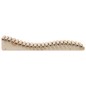 vidaXL Tumbonas de madera maciza de pino 2 unidades 205x60x31,5 cm vidaXL Tumbonas de madera maciza de pino 2 unidades 205x60x31,5 cm