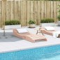 vidaXL Tumbona de madera maciza Douglas 205x60x31,5 cm vidaXL Tumbona de madera maciza Douglas 205x60x31,5 cm