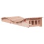vidaXL Tumbona de madera maciza Douglas 205x60x31,5 cm vidaXL Tumbona de madera maciza Douglas 205x60x31,5 cm