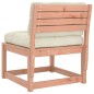 vidaXL Sofás de jardín con cojines 2 uds madera maciza abeto Douglas vidaXL Sofás de jardín con cojines 2 uds madera maciza abeto Douglas