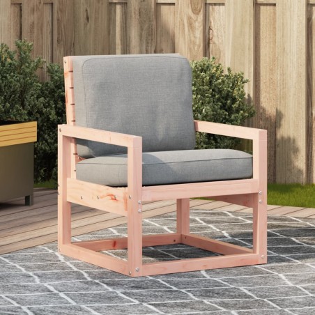 vidaXL Silla de jardín madera maciza Douglas 57,5x63x76 cm