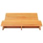 vidaXL Tumbona de madera maciza de pino marrón cera 205x110x31,5 cm vidaXL Tumbona de madera maciza de pino marrón cera 205x110x31,5 cm
