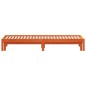 vidaXL Sofá cama nido madera maciza de pino marrón cera 80x200 cm vidaXL Sofá cama nido madera maciza de pino marrón cera 80x200 cm