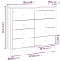 vidaXL Armario auxiliar madera maciza de pino marrón cera 100x40x90 cm