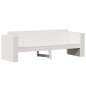 vidaXL Juego de muebles de jardín 2 piezas madera maciza pino blanco vidaXL Juego de muebles de jardín 2 piezas madera maciza pino blanco