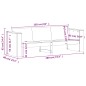 vidaXL Juego de muebles de jardín 2 piezas madera maciza pino blanco vidaXL Juego de muebles de jardín 2 piezas madera maciza pino blanco
