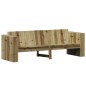 vidaXL Juego de muebles de jardín 2 pzas madera de pino impregnada vidaXL Juego de muebles de jardín 2 pzas madera de pino impregnada