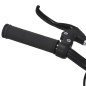 vidaXL Bicicleta de piñón fijo blanco y naranja 700c 51 cm