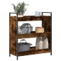 vidaXL Carrito de cocina madera ingeniería roble ahumado 70x30x82 cm vidaXL Carrito de cocina madera ingeniería roble ahumado 70x30x82 cm