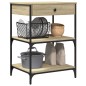 vidaXL Carrito de cocina madera ingeniería roble Sonoma 60x48x89,5 cm vidaXL Carrito de cocina madera ingeniería roble Sonoma 60x48x89,5 cm