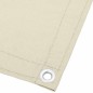 vidaXL Pantalla de balcón 100% poliéster Oxford crema 90x800 cm vidaXL Pantalla de balcón 100% poliéster Oxford crema 90x800 cm