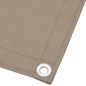 vidaXL Pantalla de balcón 100% poliéster Oxford taupé 75x800 cm vidaXL Pantalla de balcón 100% poliéster Oxford taupé 75x800 cm