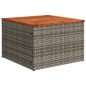 vidaXL Set de sofás de jardín 10 pzas con cojines ratán sintético gris vidaXL Set de sofás de jardín 10 pzas con cojines ratán sintético gris