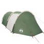 vidaXL Tienda de campaña 4 personas tafetán 185T verde 405x170x106 cm