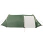 vidaXL Tienda de campaña 4 personas tafetán 185T verde 405x170x106 cm