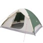 vidaXL Tienda de campaña 6 personas tafetán 190T verde 348x340x190 cm