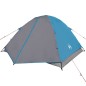 vidaXL Tienda de campaña 3 personas tafetán 190T azul 240x217x120 cm vidaXL Tienda de campaña 3 personas tafetán 190T azul 240x217x120 cm