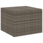 vidaXL Caja de almacenaje de jardín ratán sintético gris 291L vidaXL Caja de almacenaje de jardín ratán sintético gris 291L