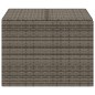 vidaXL Caja de almacenaje de jardín ratán sintético gris 291L vidaXL Caja de almacenaje de jardín ratán sintético gris 291L