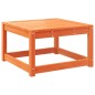 vidaXL Juego de muebles jardín 5 pzas madera maciza pino marrón cera vidaXL Juego de muebles jardín 5 pzas madera maciza pino marrón cera