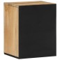 vidaXL Armario de baño de pared madera maciza de mango 38x33x48 cm
