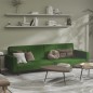 vidaXL Sofá cama de 2 plazas terciopelo verde oscuro vidaXL Sofá cama de 2 plazas terciopelo verde oscuro