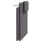 vidaXL Cabecero de cama acolchado cuero sintético gris 80 cm vidaXL Cabecero de cama acolchado cuero sintético gris 80 cm