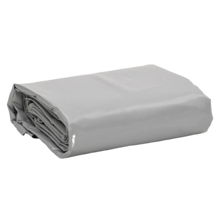 vidaXL Lona gris 4x7 m 600 g/m²