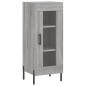 vidaXL Aparador alto madera contrachapada gris Sonoma 34,5x34x180 cm vidaXL Aparador alto madera contrachapada gris Sonoma 34,5x34x180 cm