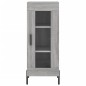 vidaXL Aparador alto madera contrachapada gris Sonoma 34,5x34x180 cm vidaXL Aparador alto madera contrachapada gris Sonoma 34,5x34x180 cm