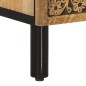 vidaXL Mueble de TV madera maciza de mango 100x33x46 cm