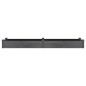 vidaXL Jardinera arriate con forro madera abeto gris 240x60x25 cm vidaXL Jardinera arriate con forro madera abeto gris 240x60x25 cm