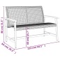 vidaXL Juego de bistro de 5 piezas ratán PE beige y madera de acacia vidaXL Juego de bistro de 5 piezas ratán PE beige y madera de acacia