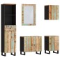 vidaXL Conjunto de muebles de baño 5 piezas madera maciza reciclada vidaXL Conjunto de muebles de baño 5 piezas madera maciza reciclada
