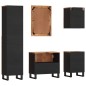 vidaXL Conjunto de muebles de baño 5 piezas madera maciza reciclada vidaXL Conjunto de muebles de baño 5 piezas madera maciza reciclada