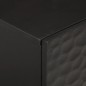 vidaXL Mesita de noche de madera maciza de mango negra 40x33x46 cm vidaXL Mesita de noche de madera maciza de mango negra 40x33x46 cm