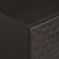 vidaXL Mesita de noche de madera maciza de mango negra 40x33x46 cm vidaXL Mesita de noche de madera maciza de mango negra 40x33x46 cm