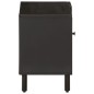 vidaXL Mueble de TV madera maciza de mango negro 80x31x46 cm vidaXL Mueble de TV madera maciza de mango negro 80x31x46 cm